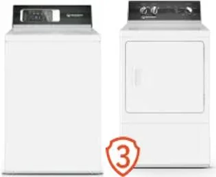 Side by Side Washer & Dryer Set